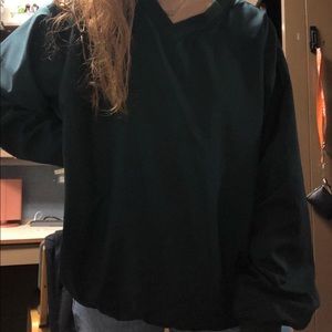 Windbreaker material pullover